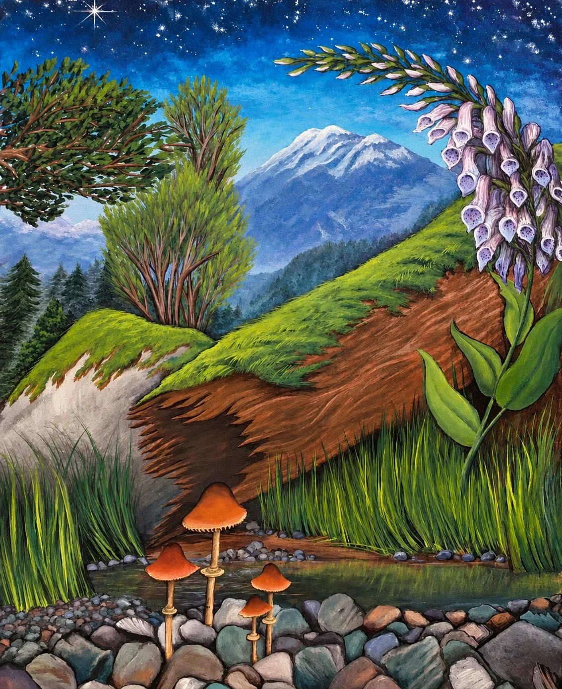 Earth Day Art Original