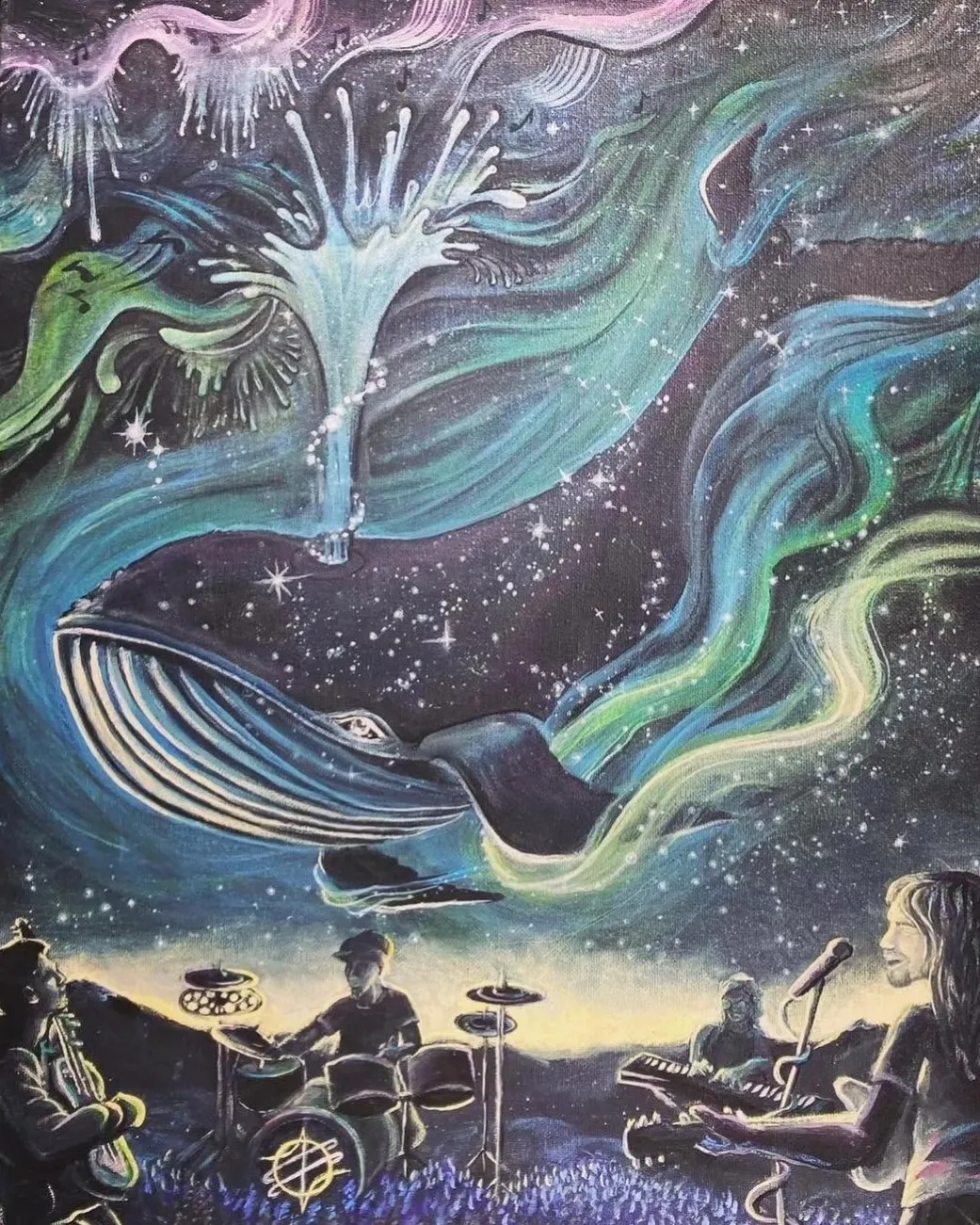 Space Whales 2022 artwork