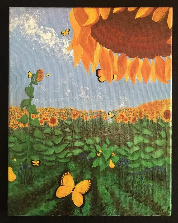 Sunflower Fields Forever